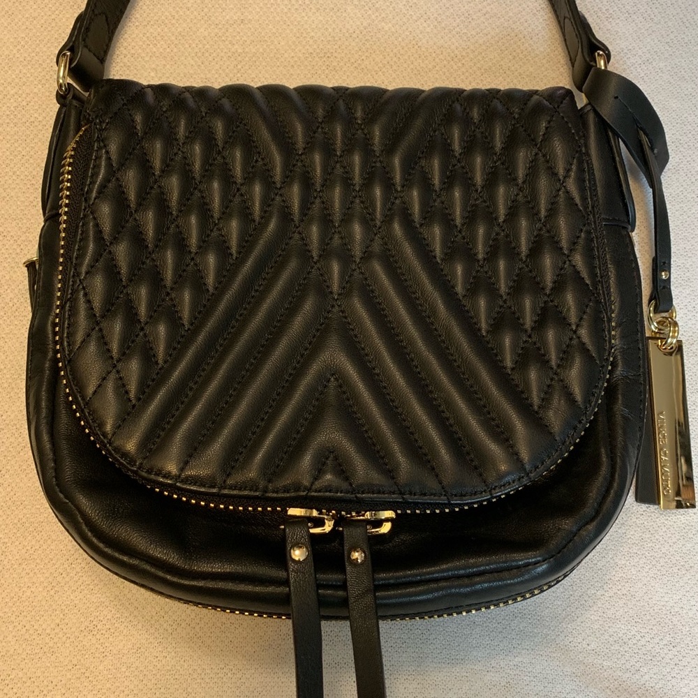 Vince Camuto Bailey Quilted Leather Crossbody Bag